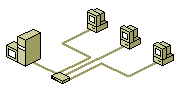 Servergebaseerd
netwerk
